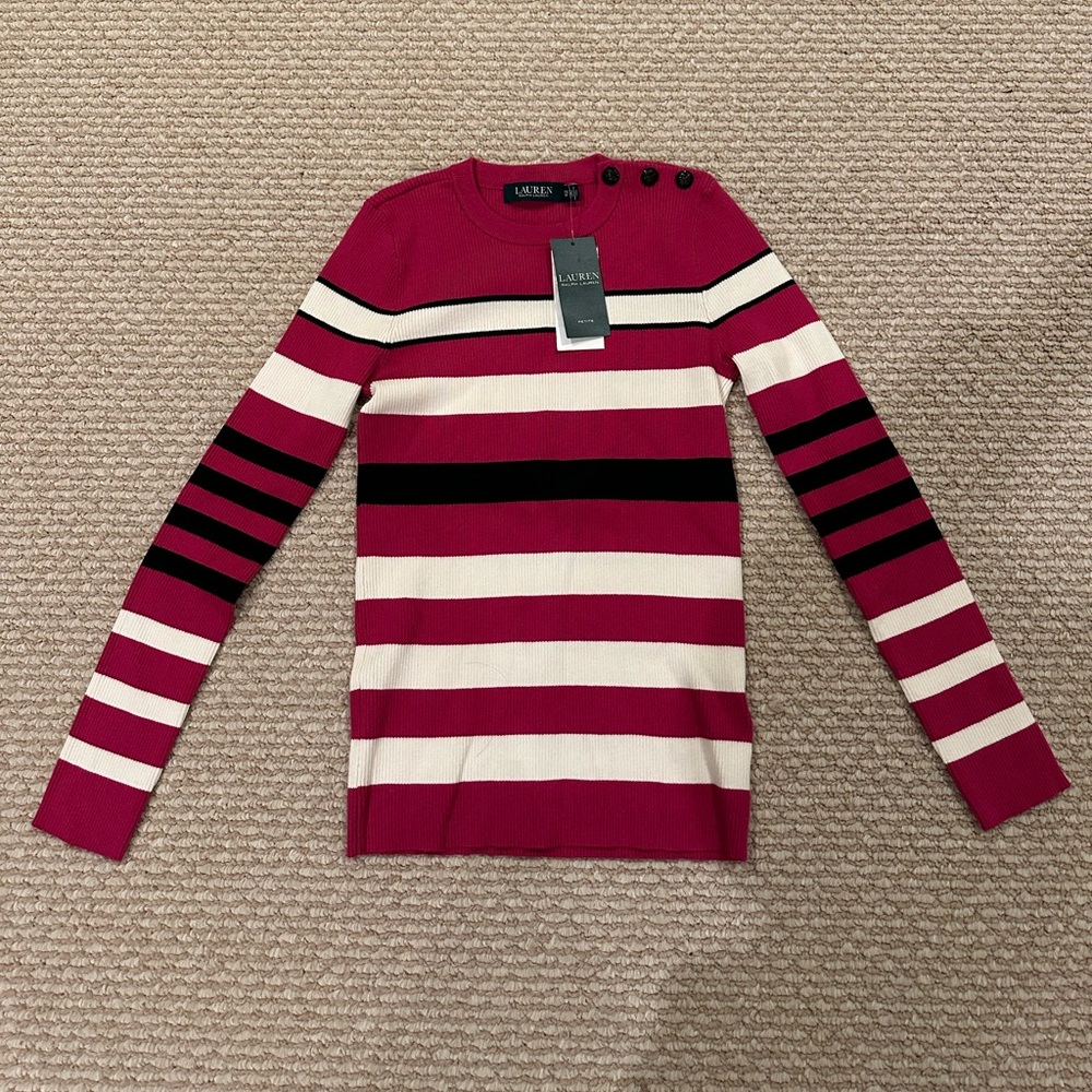 New With Tags Lauren Ralph Lauren Petit XS Sweater